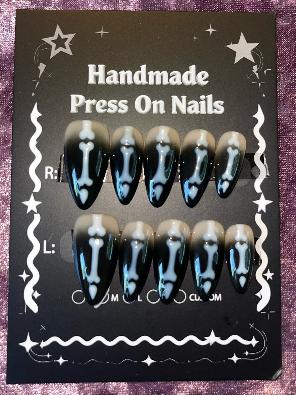 Black & White Press-On Nails - Press On Nails